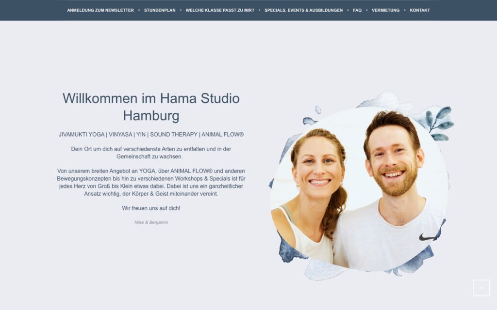 Screenshot: Hama Studio
